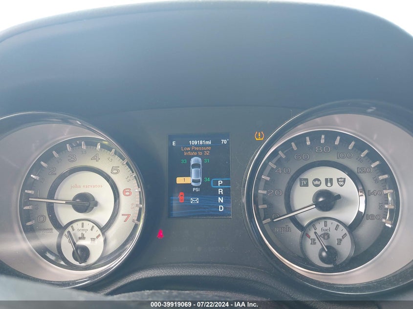 2013 CHRYSLER 300C JOHN VARVATOS LIMITED EDITION - 2C3CCADT2DH693657