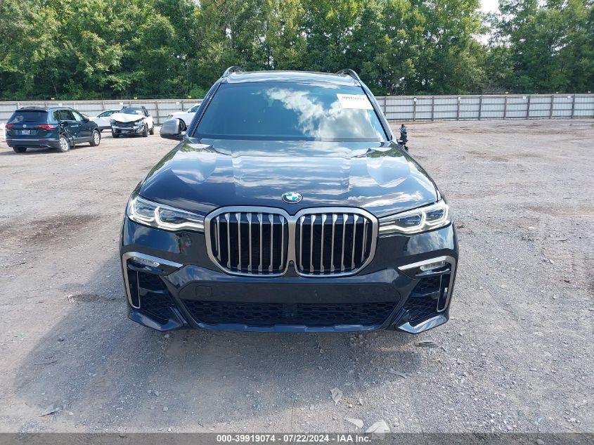 2020 BMW X7 M50I VIN: 5UXCX6C00L9B29655 Lot: 39919074