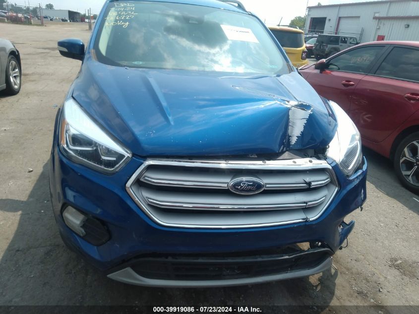 2018 Ford Escape Titanium VIN: 1FMCU0J90JUC69636 Lot: 39919086