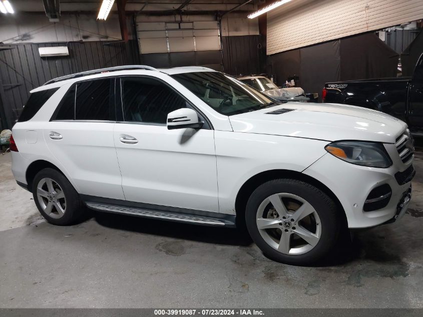 2018 Mercedes-Benz Gle 350 4Matic VIN: 4JGDA5HB7JB061784 Lot: 39919087