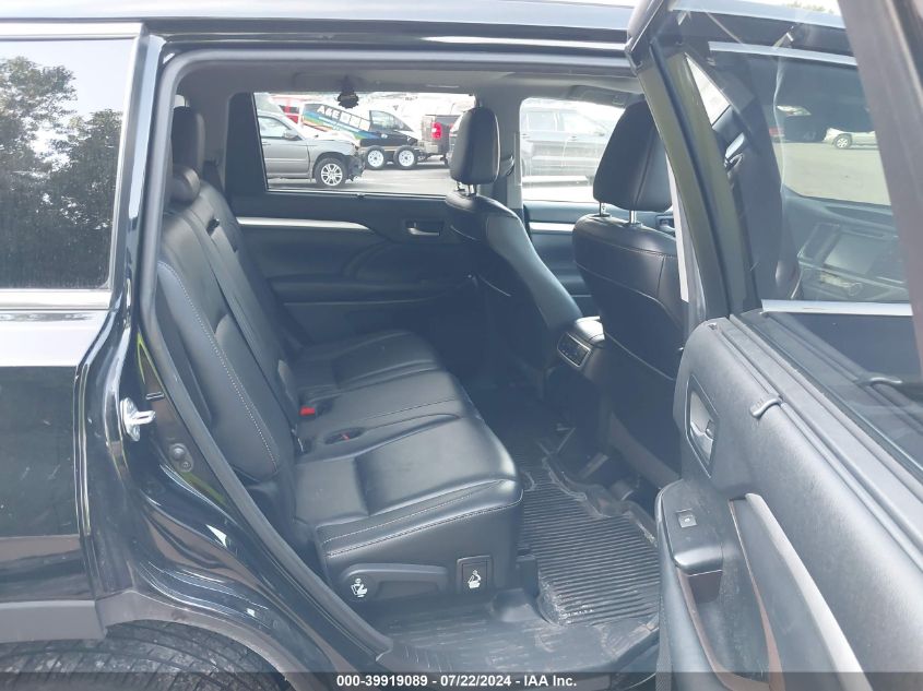 2017 Toyota Highlander Xle VIN: 5TDJZRFH4HS520822 Lot: 39919089