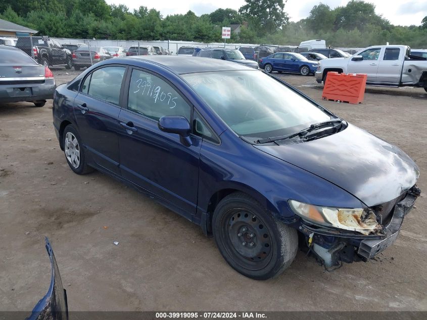 2010 Honda Civic Lx VIN: 2HGFA1F55AH555072 Lot: 39919095