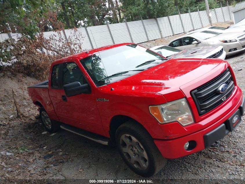 1FTFX1EF1DFD70045 2013 Ford F-150 Stx