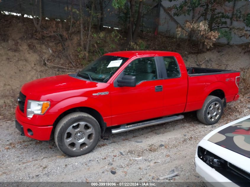 1FTFX1EF1DFD70045 2013 Ford F-150 Stx
