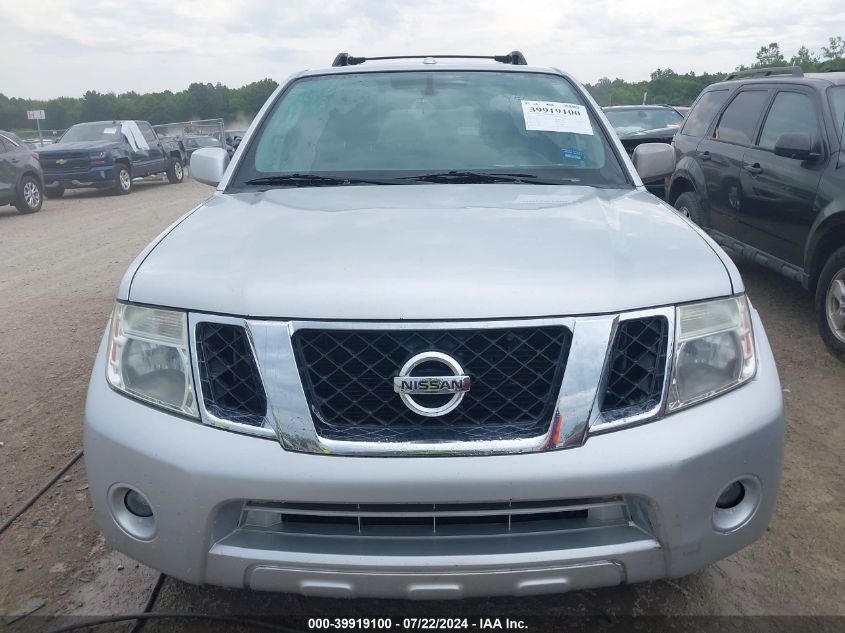 2010 Nissan Pathfinder Se VIN: 5N1AR1NBXAC621882 Lot: 39919100