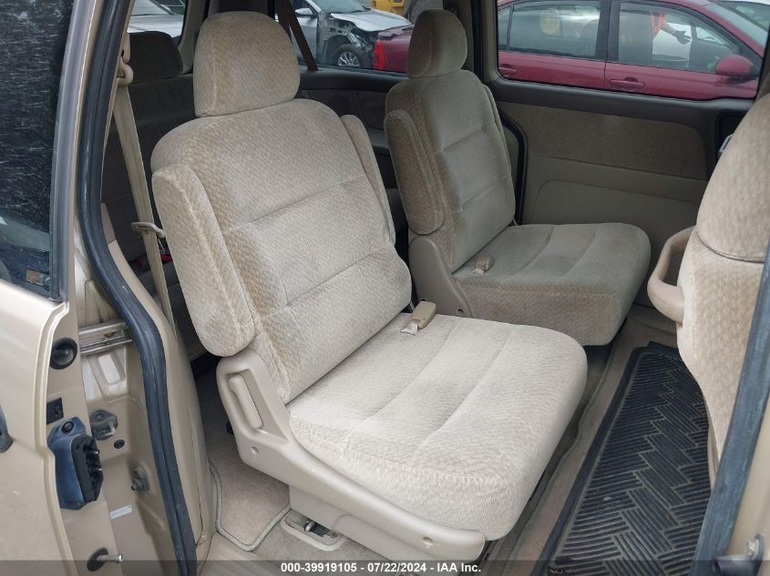 2000 Honda Odyssey Lx VIN: 2HKRL1854YH606551 Lot: 39919105