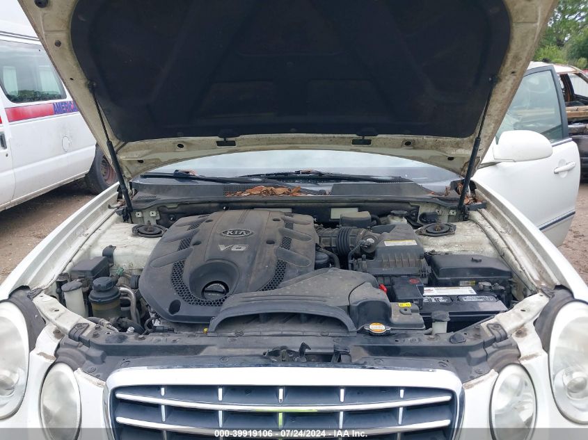 2008 Kia Amanti VIN: KNALD125585167577 Lot: 39919106