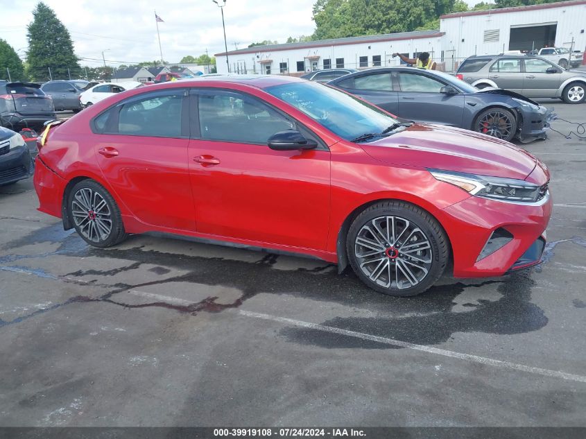 2022 Kia Forte Gt Manual VIN: 3KPF44AC2NE420596 Lot: 39919108