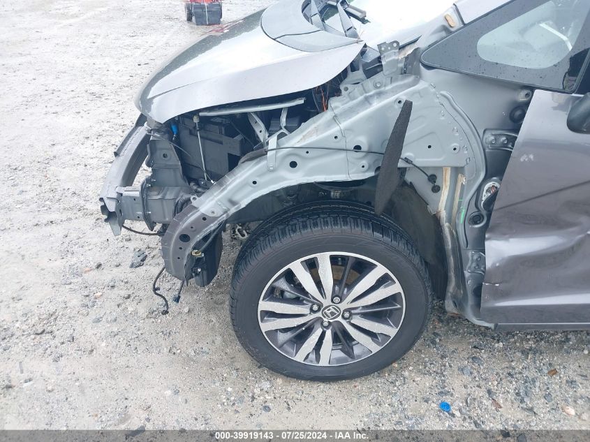 2016 Honda Fit Ex VIN: JHMGK5H75GX035706 Lot: 39919143