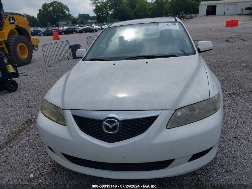 2004 Mazda Mazda6 I VIN: 1YVFP80C345N12708 Lot: 39919149