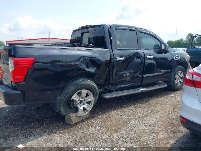 2017 Nissan Titan Sv VIN: 1N6AA1E51HN510929 Lot: 39919181