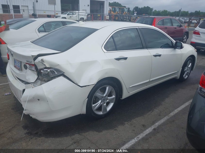 2010 Acura Tsx 2.4 VIN: JH4CU2F65AC031574 Lot: 39919190