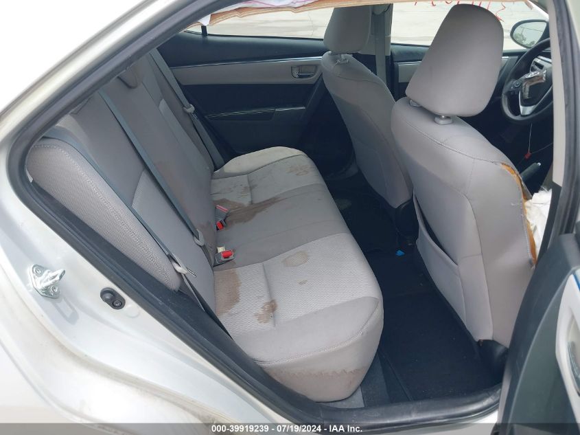 2014 Toyota Corolla Le VIN: 5YFBURHE3EP002680 Lot: 39919239