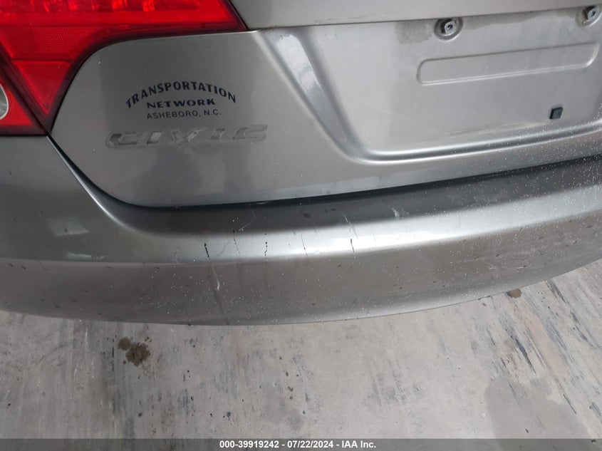 2007 Honda Civic Lx VIN: 1HGFA15557L125099 Lot: 39919242