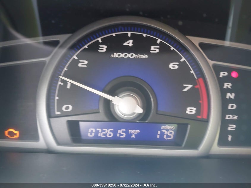 2008 Honda Civic Ex VIN: 2HGFG12858H526485 Lot: 39919250