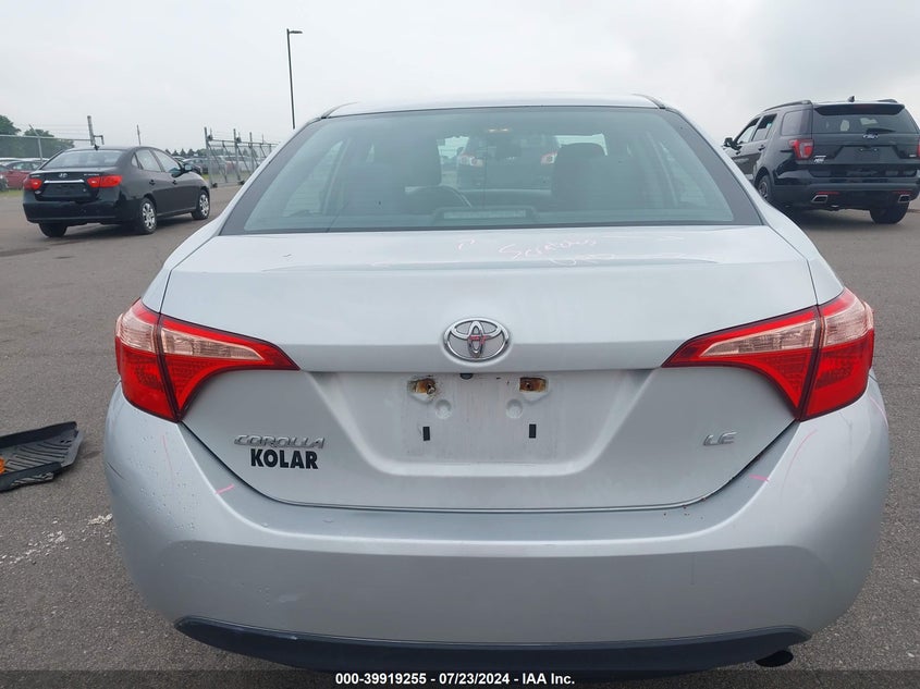 2017 TOYOTA COROLLA L/LE/XLE/SE/XSE - 5YFBURHE7HP626079