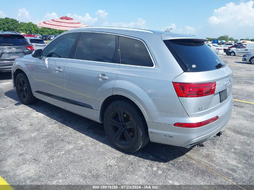 2017 Audi Q7 Premium Plus VIN: WA1LHAF73HD039860 Lot: 39919258