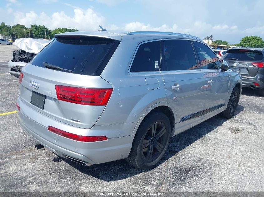 2017 Audi Q7 Premium Plus VIN: WA1LHAF73HD039860 Lot: 39919258