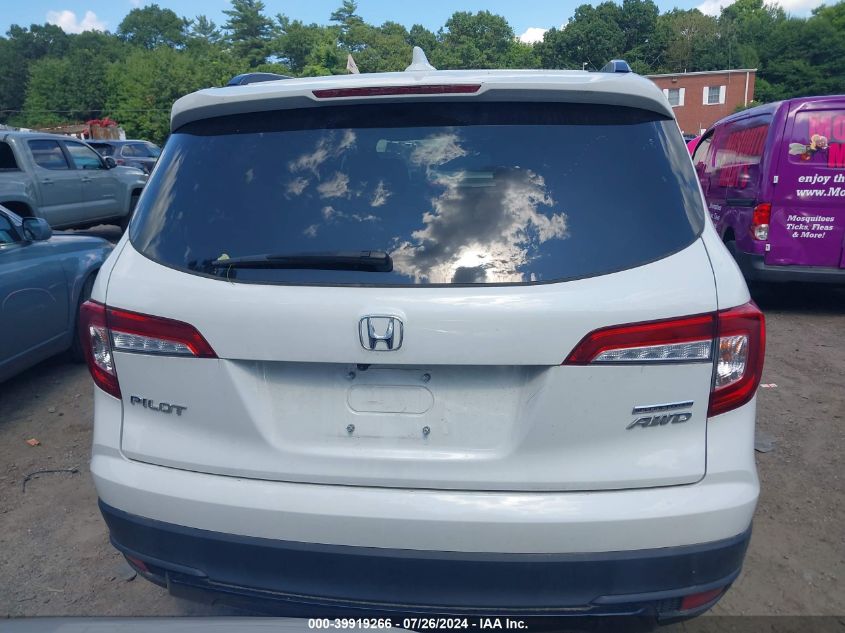 2021 Honda Pilot Awd Special Edition VIN: 5FNYF6H23MB071386 Lot: 39919266