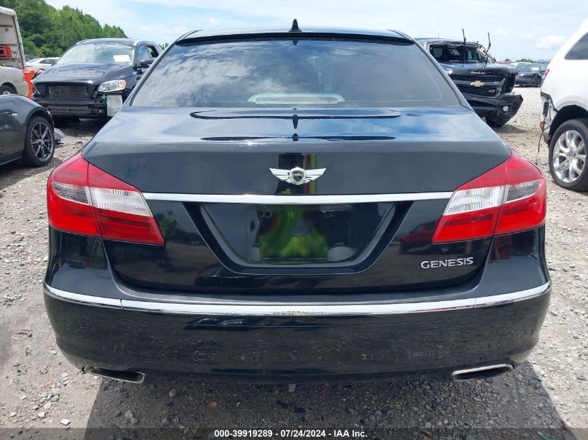 2013 Hyundai Genesis 3.8 VIN: KMHGC4DD0DU253078 Lot: 39919289