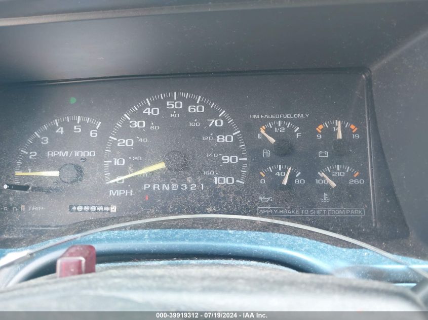 1997 Chevrolet Tahoe Ls VIN: 1GNEK13R0VJ401721 Lot: 39919312