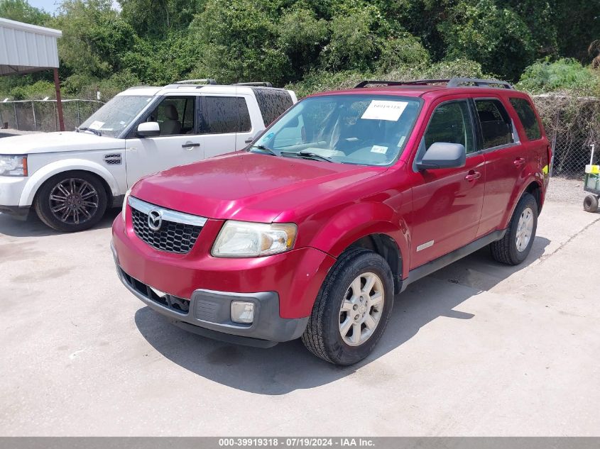 2008 Mazda Tribute S Grand Touring VIN: 4F2CZ06138KM26266 Lot: 39919318
