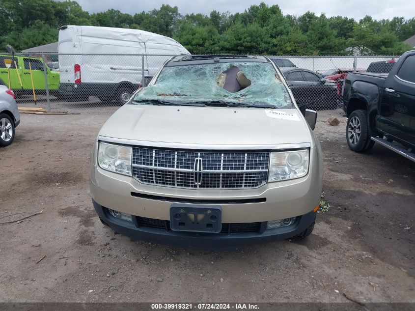 2010 Lincoln Mkx VIN: 2LMDJ6JC1ABJ34395 Lot: 39919321