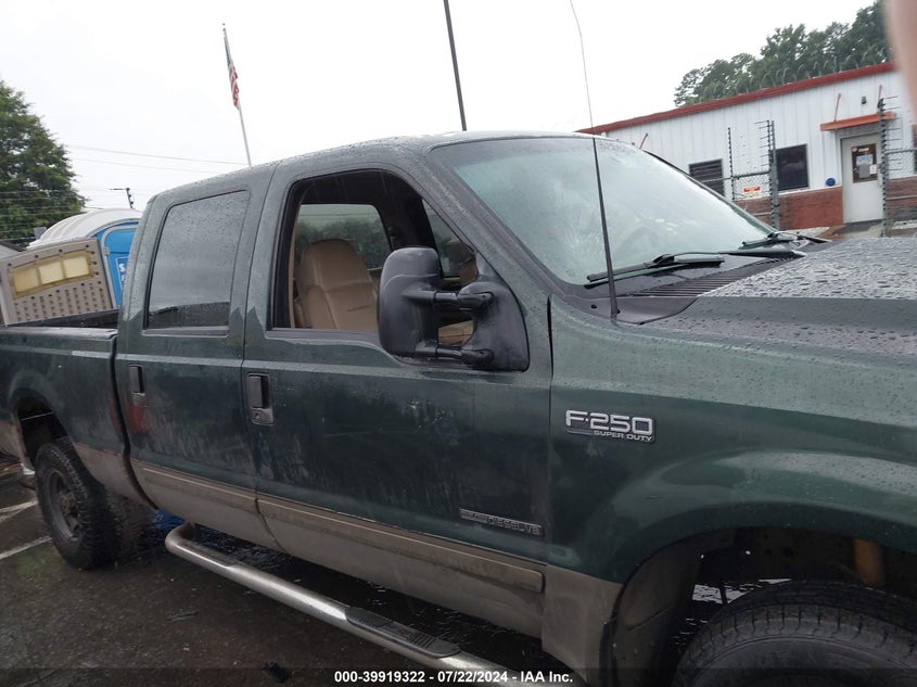 2003 Ford F-250 Lariat/Xl/Xlt VIN: 1FTNW21FX3EA73273 Lot: 39919322