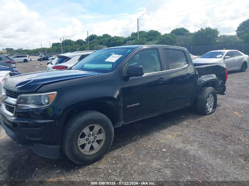 2018 Chevrolet Colorado Wt VIN: 1GCGSBEN5J1321861 Lot: 39919335