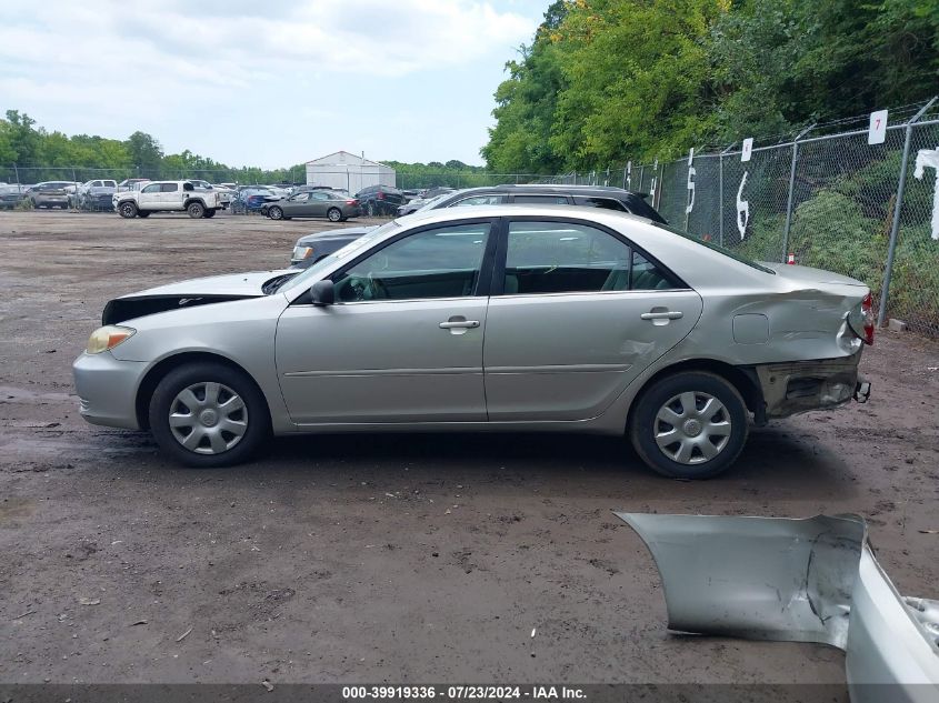 2004 Toyota Camry Le VIN: 4T1BE32K84U915960 Lot: 39919336