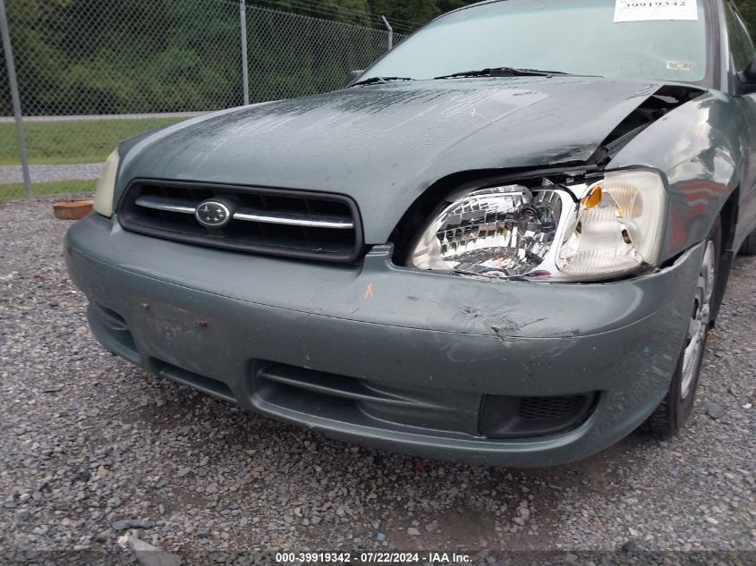 2000 Subaru Legacy L VIN: 4S3BE6358Y7215634 Lot: 39919342