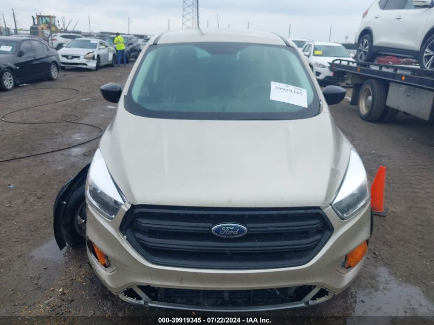 2017 Ford Escape S VIN: 1FMCU0F72HUA45852 Lot: 39919345