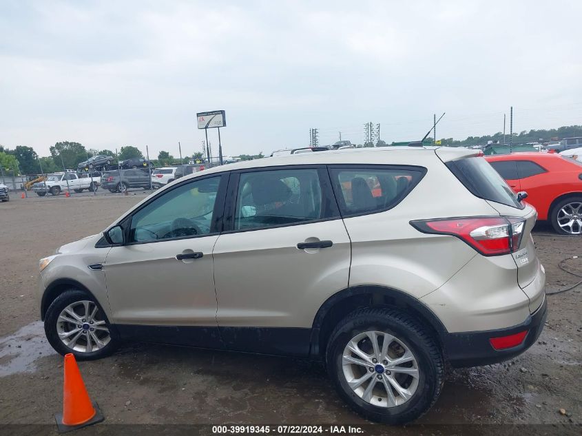 2017 Ford Escape S VIN: 1FMCU0F72HUA45852 Lot: 39919345