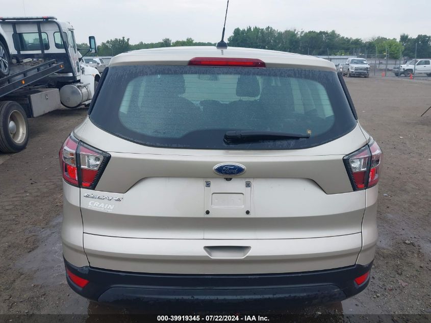 2017 Ford Escape S VIN: 1FMCU0F72HUA45852 Lot: 39919345