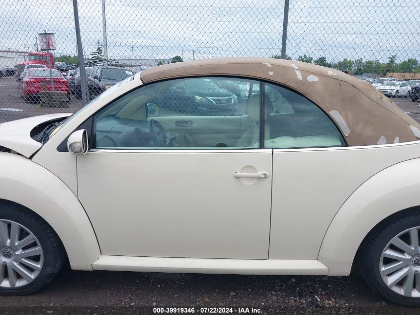 2009 Volkswagen New Beetle 2.5L VIN: 3VWRF31YX9M405513 Lot: 39919346