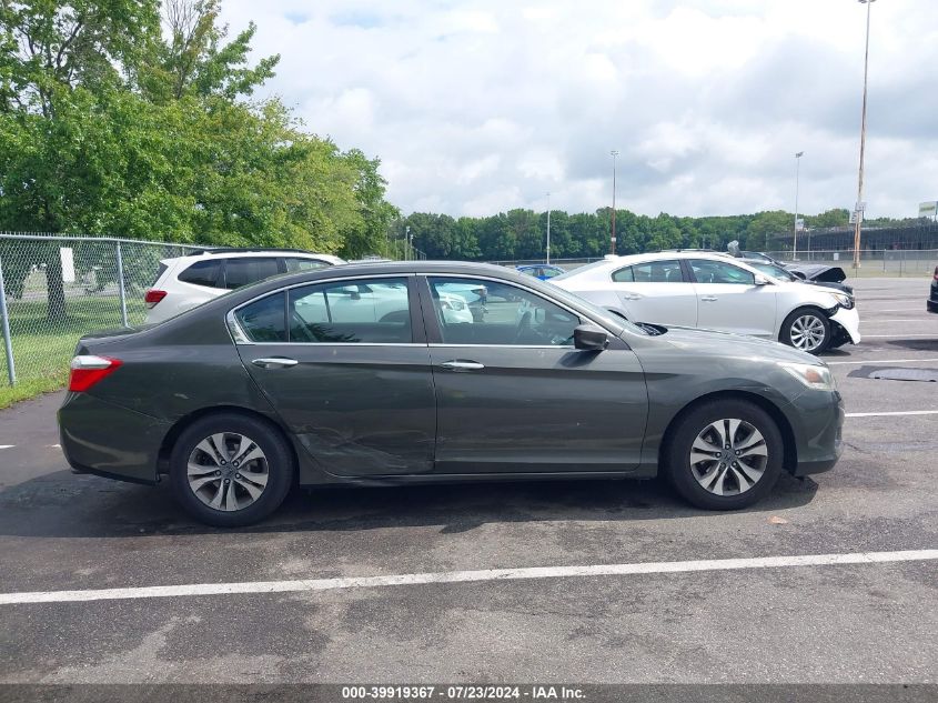 2013 Honda Accord Lx VIN: 1HGCR2F32DA281493 Lot: 39919367