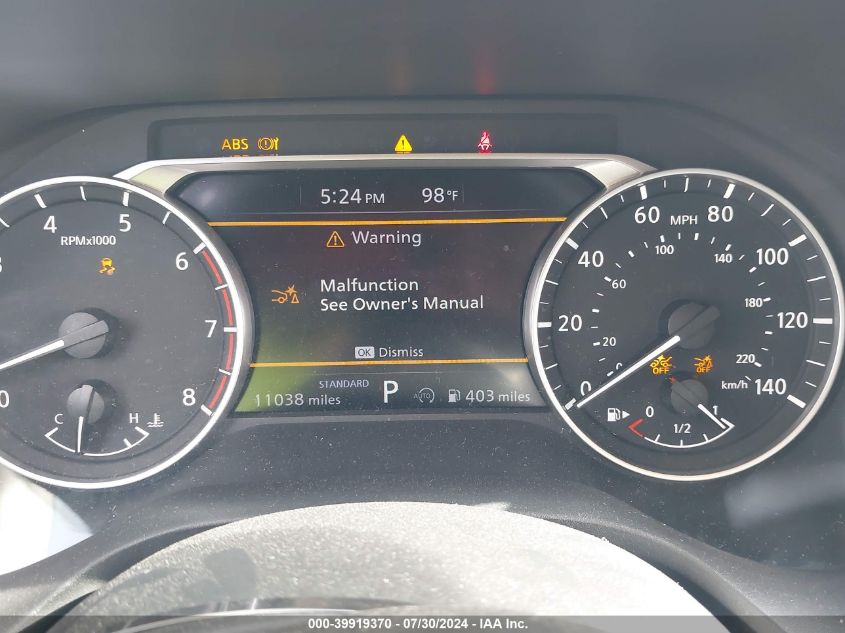 2024 Nissan Rogue S Fwd VIN: 5N1BT3AA5RC676914 Lot: 39919370