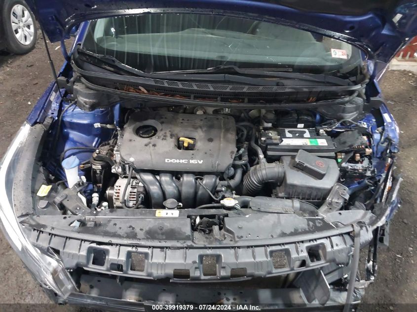 2017 Kia Forte Lx VIN: 3KPFL4A72HE054472 Lot: 39919379