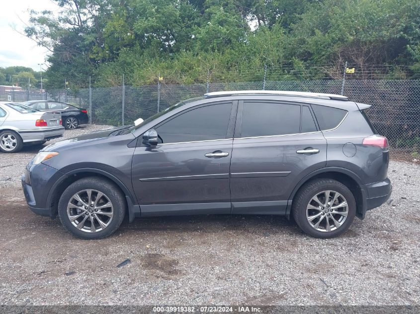 2016 Toyota Rav4 Limited VIN: JTMDFREV4GJ063096 Lot: 39919382