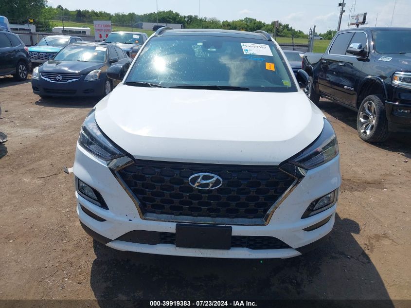 2019 Hyundai Tucson Night VIN: KM8J3CALXKU962335 Lot: 39919383