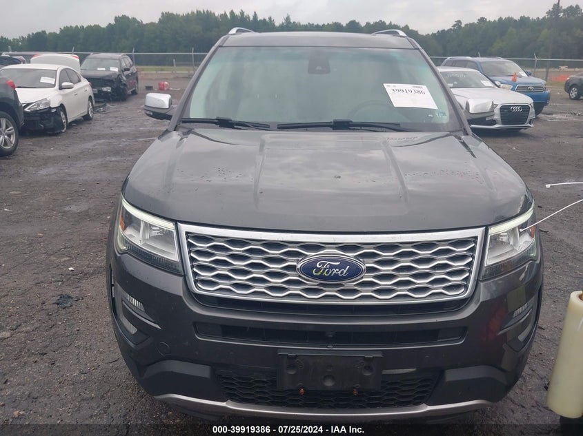 VIN 1FM5K8HTXHGA02012 2017 FORD EXPLORER PLATINUM