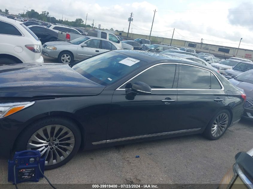 2018 Genesis G90 3.3T Premium VIN: KMHG34JA3JU044200 Lot: 39919400