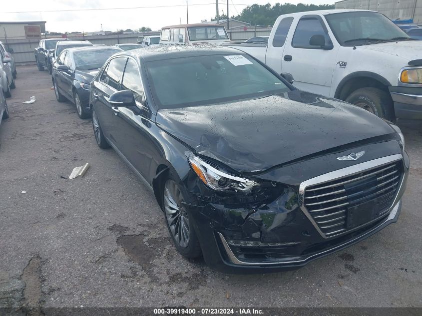 2018 Genesis G90 3.3T Premium VIN: KMHG34JA3JU044200 Lot: 39919400