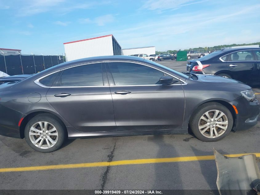 2016 Chrysler 200 Limited VIN: 1C3CCCAB4GN112162 Lot: 39919409