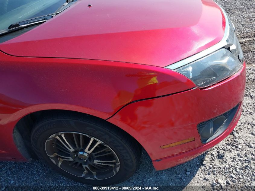 2012 Ford Fusion S VIN: 3FAHP0GA9CR364182 Lot: 39919412