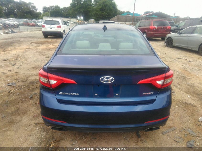 2016 Hyundai Sonata Sport VIN: 5NPE34AF2GH279388 Lot: 39919418