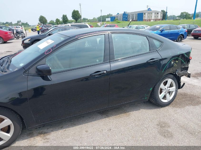 2015 Dodge Dart Sxt VIN: 1C3CDFBB7FD151040 Lot: 39919422