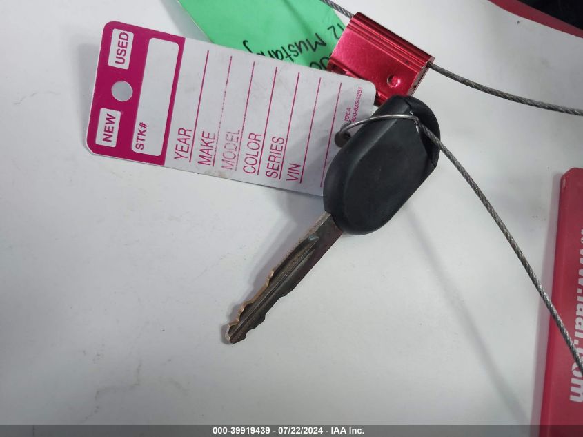 2012 Ford Mustang V6 Premium VIN: 1ZVBP8AM3C5228518 Lot: 39919439