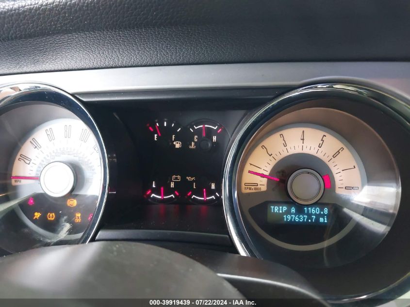 2012 Ford Mustang V6 Premium VIN: 1ZVBP8AM3C5228518 Lot: 39919439