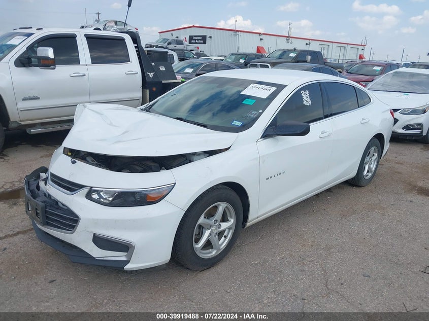 2018 CHEVROLET MALIBU LS - 1G1ZB5ST9JF175165